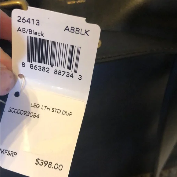 NWT Gorgeous Coach Leather Studded Duffle - Picture 6 of 8